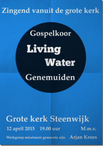 Zingend vanuit de grote kerk