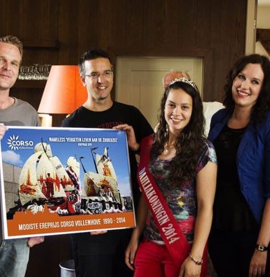 Onthulling winnaar Verkiezing mooiste ereprijs