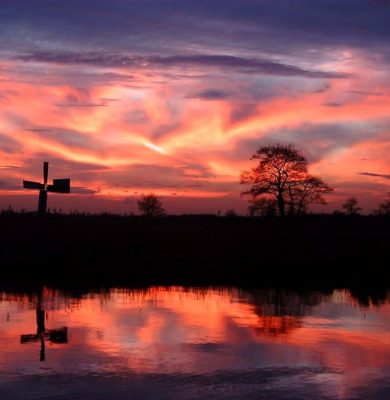 zonsondergangstocht
