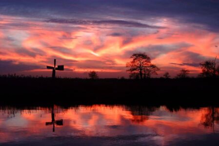 zonsondergangstocht