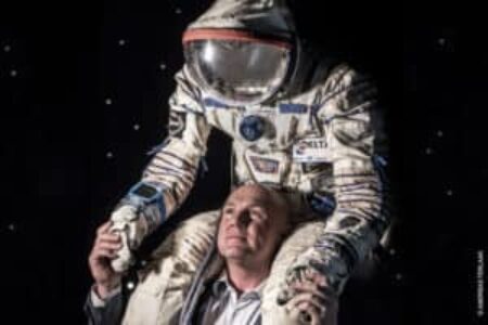 André Kuipers geeft ruimtevaartcollege