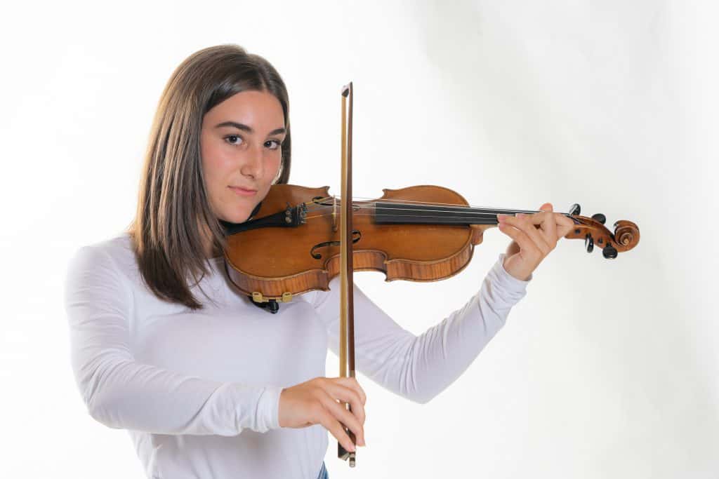 Strijkinstrumenten proberen bij Scala