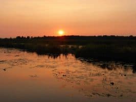 zonsondergang tiemen