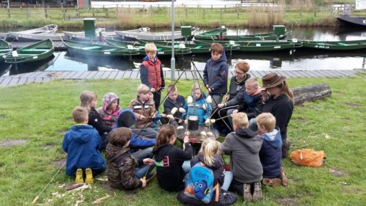 bushcraft broodjes bakken 2