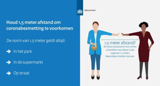 Afstand houden