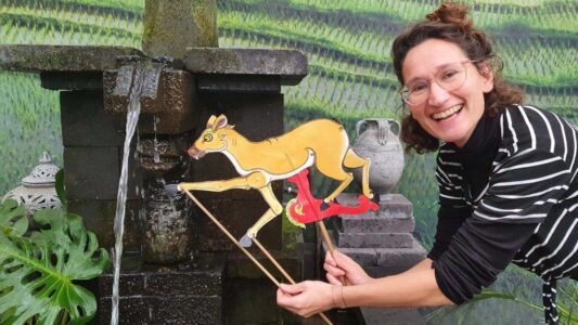 Marlisa-met-wayang-kantjil