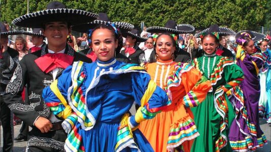 Mexicaanse dansgroep