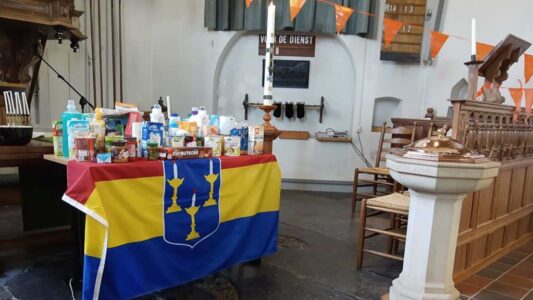 Tentdienst zonder tent