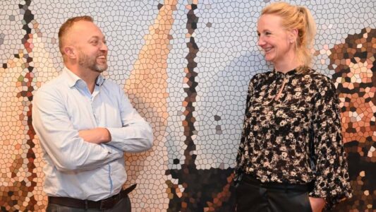 Directeuren Erna Daling Terra mbo en Silvester Koehoorn Drenthe College Meppel