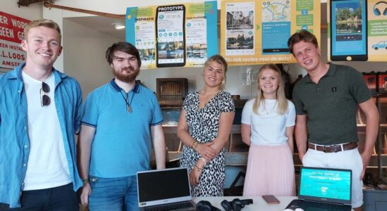 Dit voorjaar presenteerde een eerdere lichting studenten een audiotour