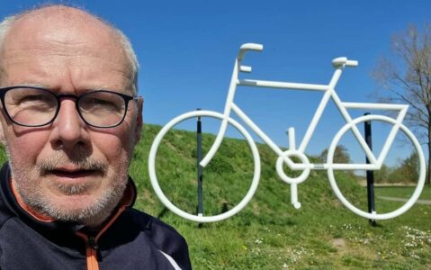 Marchel-met-fiets