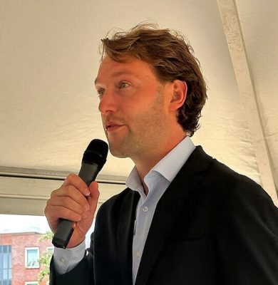 Wethouder Melvin Smit