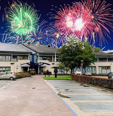 vuurwerk gemeentehuis