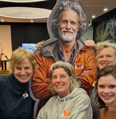 Op de foto met Wout - de persoonlijke gids in NPWW