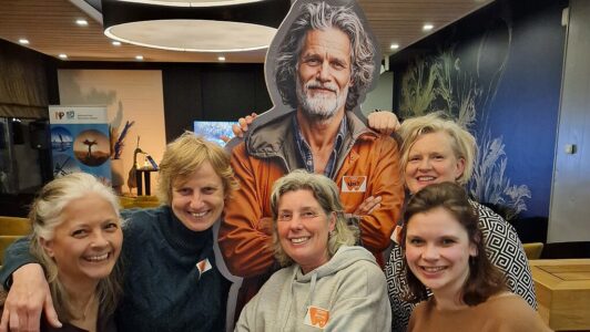 Op de foto met Wout - de persoonlijke gids in NPWW Op de foto met Wout - de persoonlijke gids in NPWW