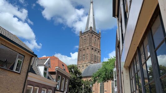 Grote kerk Steenwijk. Eigen foto