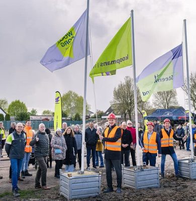 Start bouw Zonnekamp