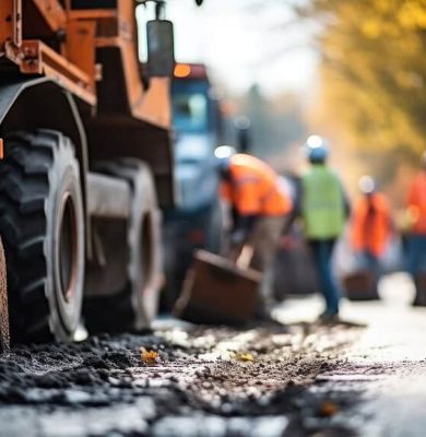 werkenaan de weg