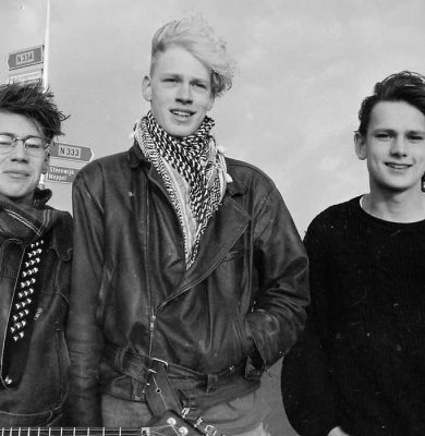 Foto door Sieb van der Laan: Street Arabs 1992 VLNR: Niels Eikelboom, Wouter van den Dool, Pieter Dingerdis