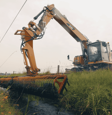Controle schoonmaak sloten3