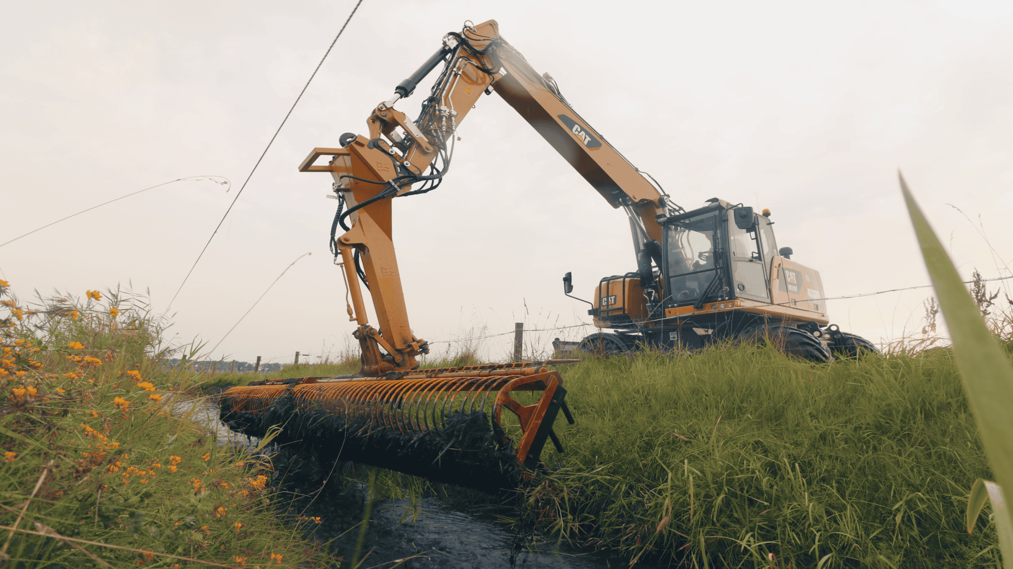 Controle schoonmaak sloten3