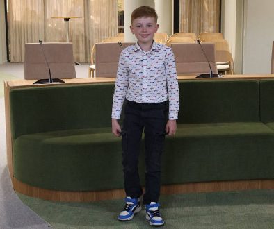 Nieuwe kinderburgemeester Tobias van der Velde