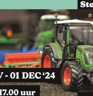De Meenthe Steenwijker Internationale Landbouwminiaturenbeurs A3 poster 2024