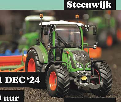 De Meenthe Steenwijker Internationale Landbouwminiaturenbeurs A3 poster 2024