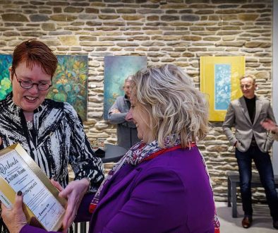 Gouden K voor Ingeborg Sturre. foto Wilbert Bijzitter