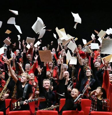Het orkest VCE Westerveld Foto aangeleverd VCE Westerveld