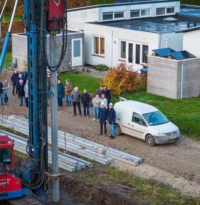 Start nieuwbouw Blankenham foto Wilbert Bijzitter