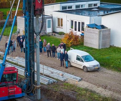 Start nieuwbouw Blankenham foto Wilbert Bijzitter