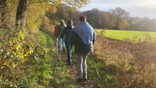 Foto Nordic Walking herfst 2024 Foto Nordic Walking herfst 2024
