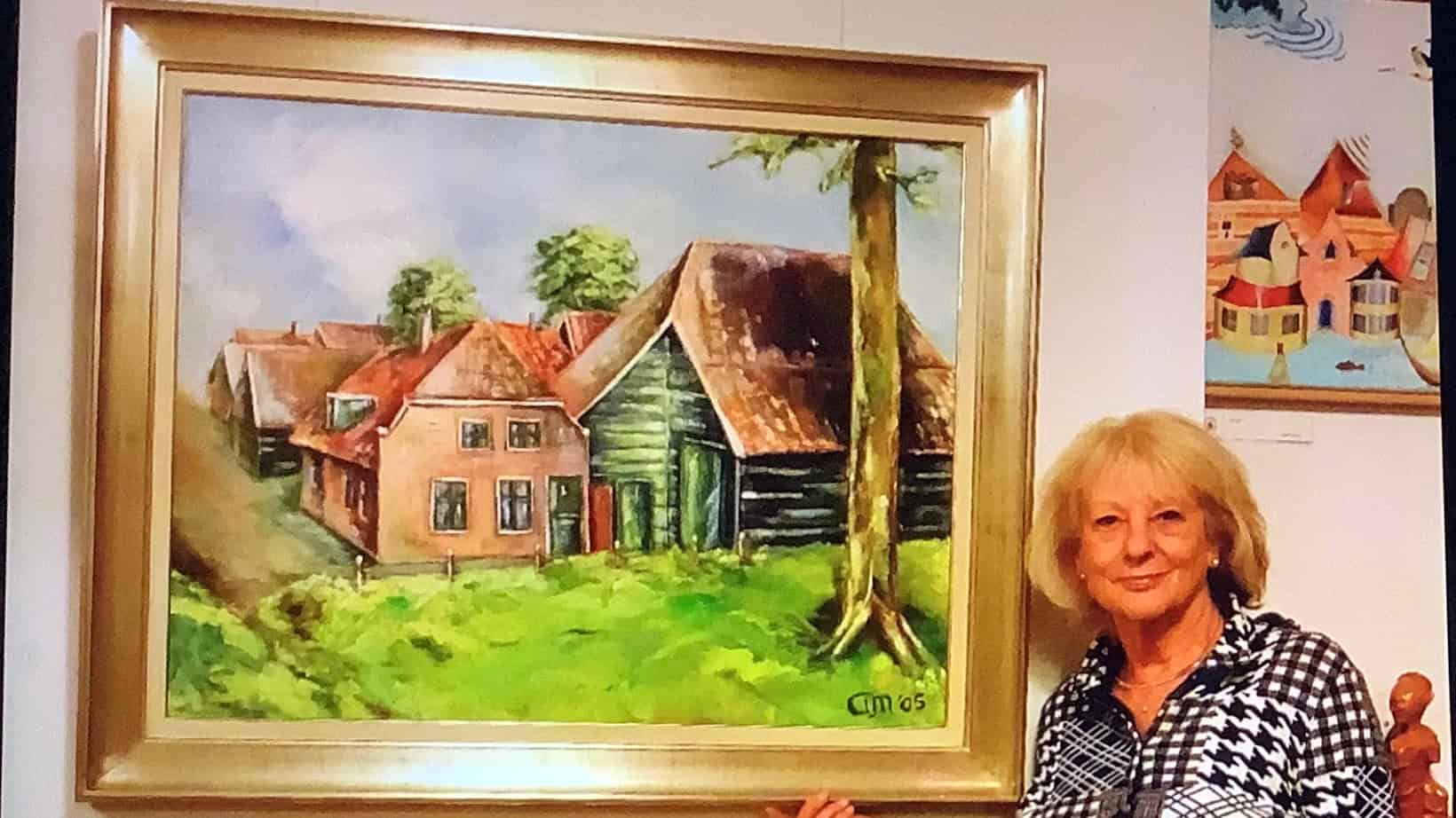 expositie beeldende kunst in museum Het Gildenhuys in Blokzijl