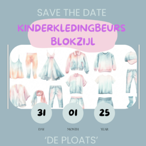 Kinderkledingbeurs Blokzijl wordt nog groter! Kinderkledingbeurs Blokzijl wordt nog groter!