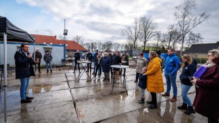 Start bouw Scheerwolde. foto Wilbert Bijzitter