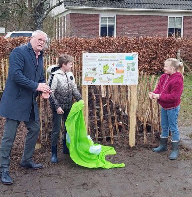 onthulling informatiebord