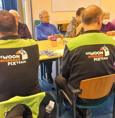 Op de foto: het FIXteam bij de inloop in Torennest, eerder dit jaar.