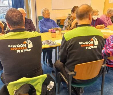Op de foto: het FIXteam bij de inloop in Torennest, eerder dit jaar.