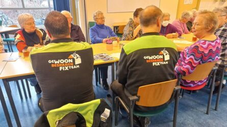 Op de foto: het FIXteam bij de inloop in Torennest, eerder dit jaar.