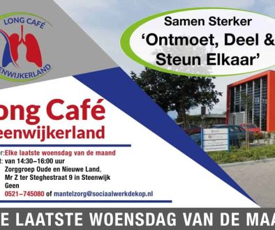 Flyer algemeen Long Café. ©Dirk Brans