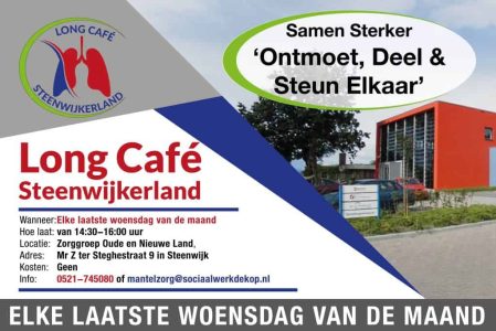 Flyer algemeen Long Café. ©Dirk Brans