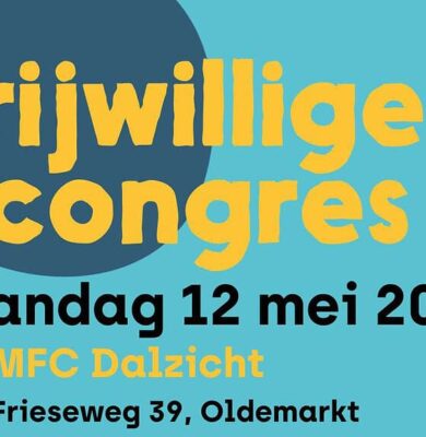 Poster vrijwilliger congres