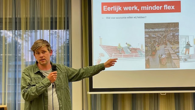 Elmar Smid geeft boeiende 1 mei lezing PvdA Steenwijkerland