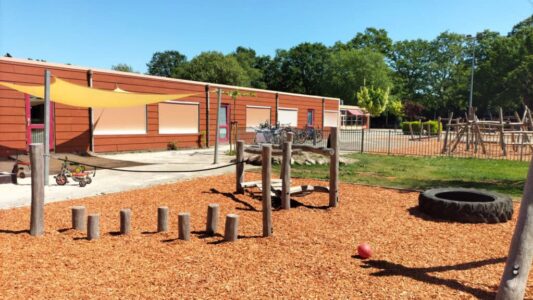 Groener schoolplein voor Kindcentrum Claus Groener schoolplein voor Kindcentrum Claus