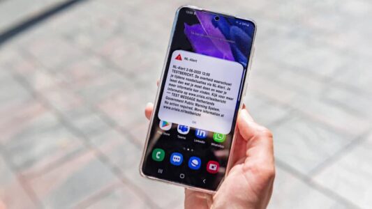 NL-Alert testbericht - mobiele telefoon juni25 NL-Alert testbericht - mobiele telefoon juni25