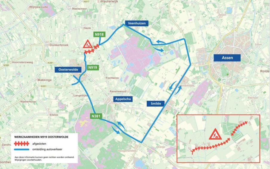 N919 afsluiting Foto: Nieuwe Ooststellingwerver