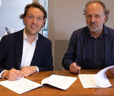 Ondertekening koopovereenkomst locatie voormalige Woldschool Steenwijkerwold