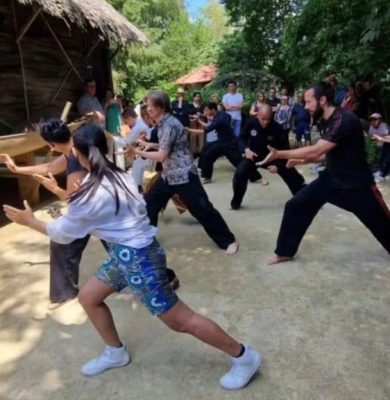 Martial art weekend bij Taman Indonesia. ©Eigen foto
