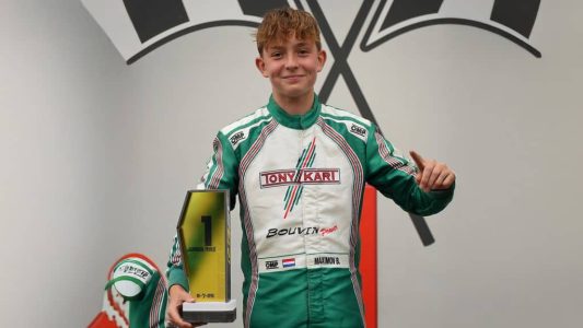 Boaz Maximov wint in Kerpen - foto Fedor Eskes:RaceXpress.nl